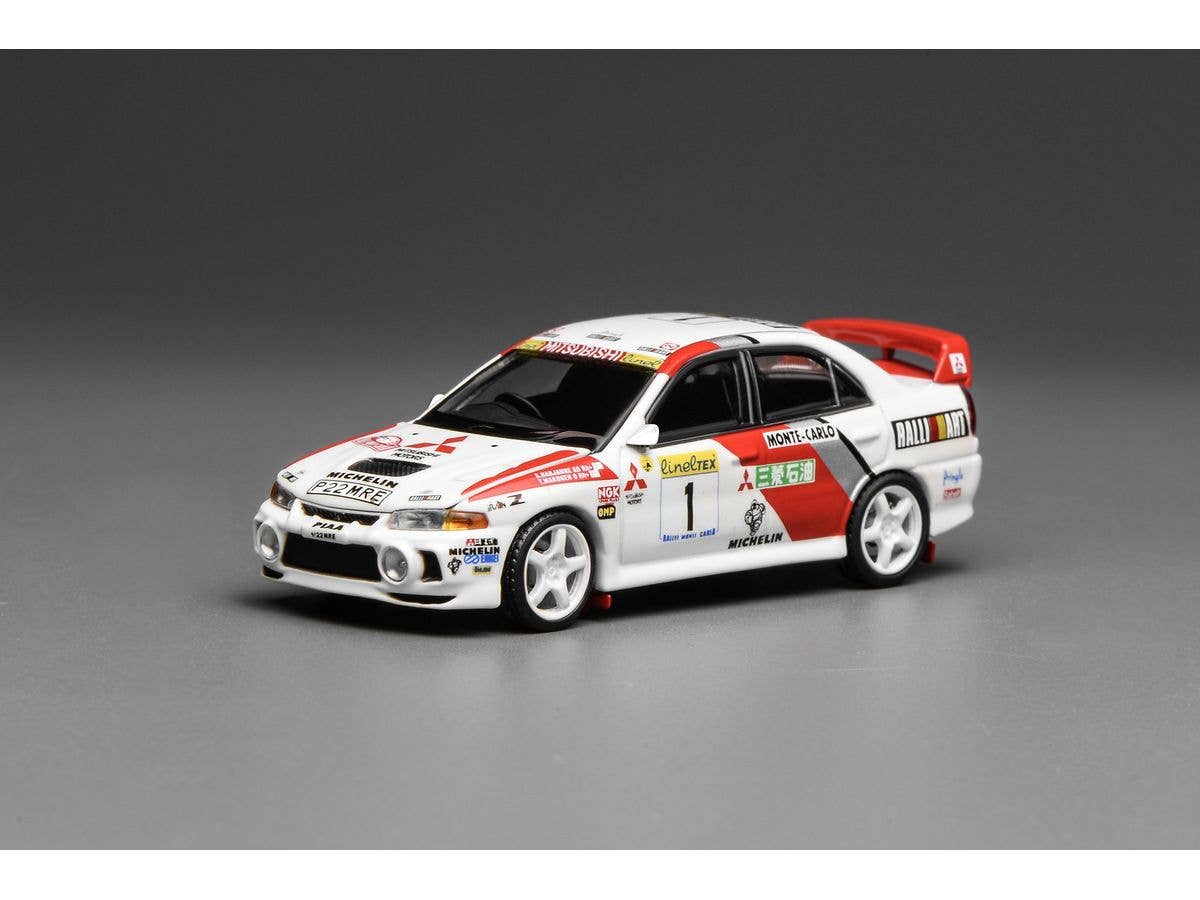 1/64 MITSUBISHI LANCER EVOLUTION IV GSRMONTE CARLO LIVERY