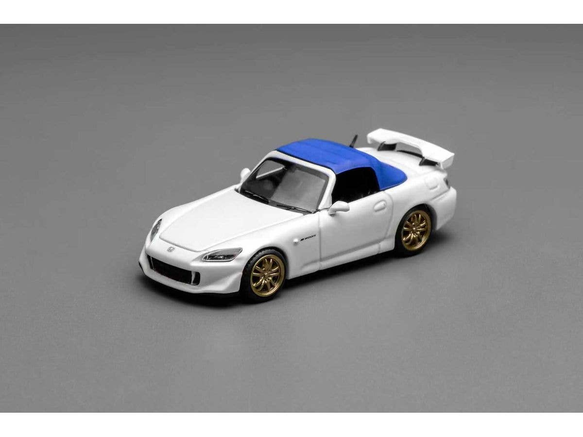 1/64 HONDA S2000 TYPE SPlatinum white pearl