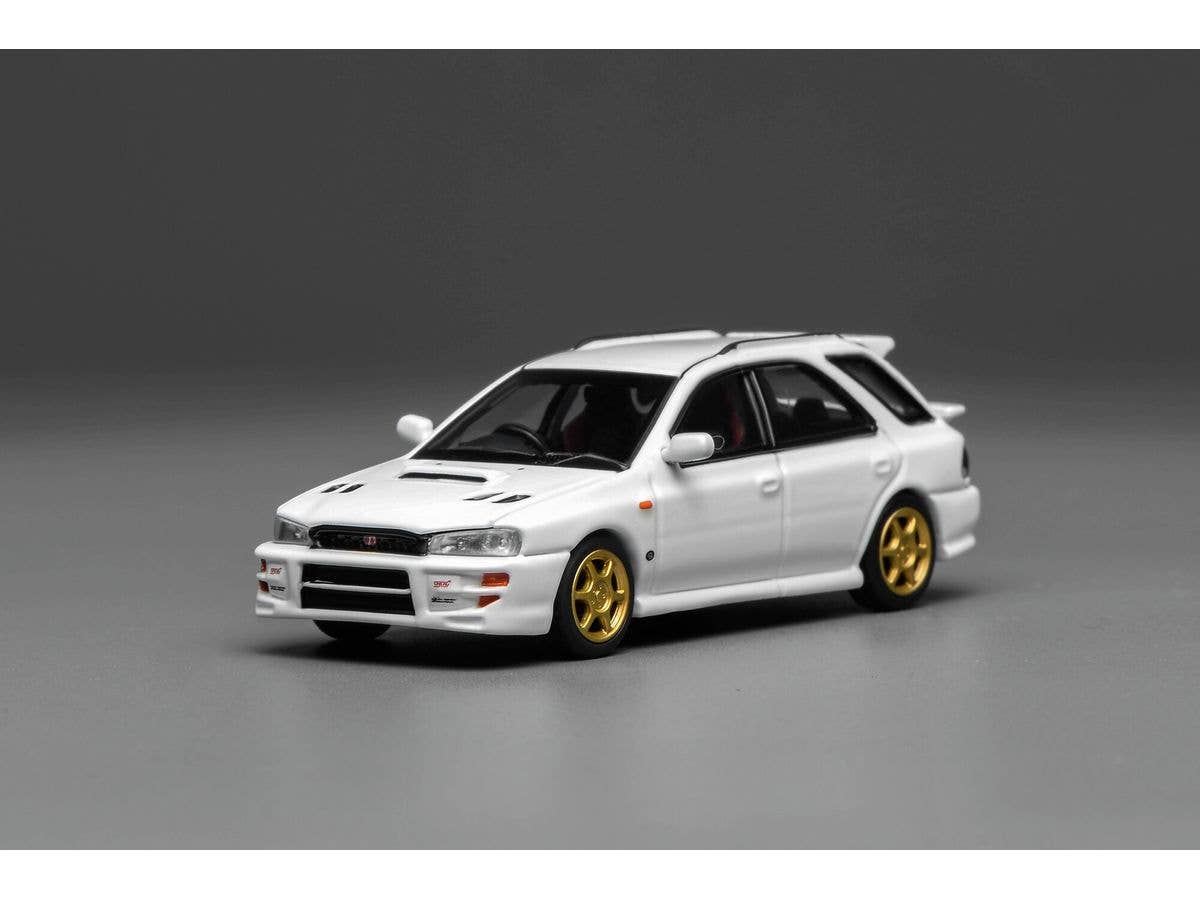 1/64 Subaru lmpreza Wagon WRX STi Version VI Pure White