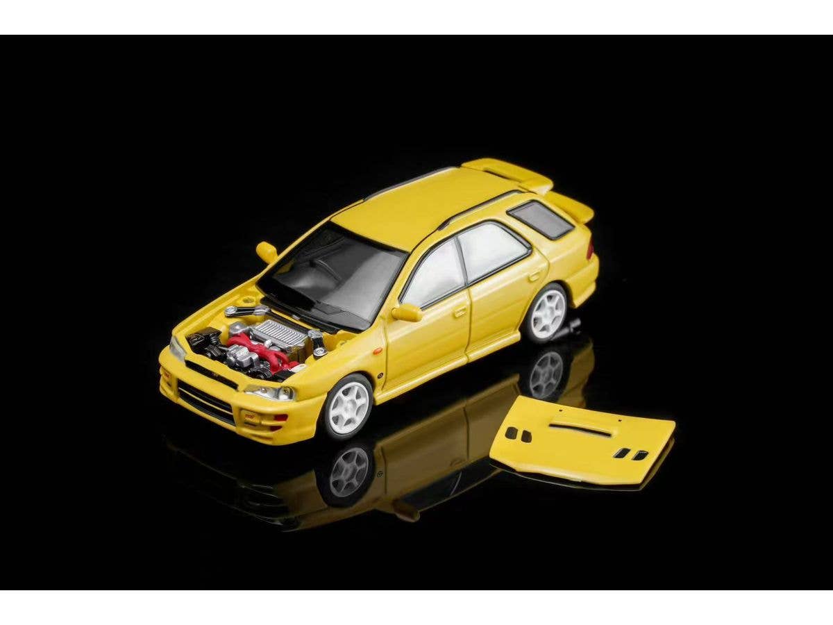1/64 Subaru Impreza Wagon WRX Sti ver. VI Cashmere Yellow