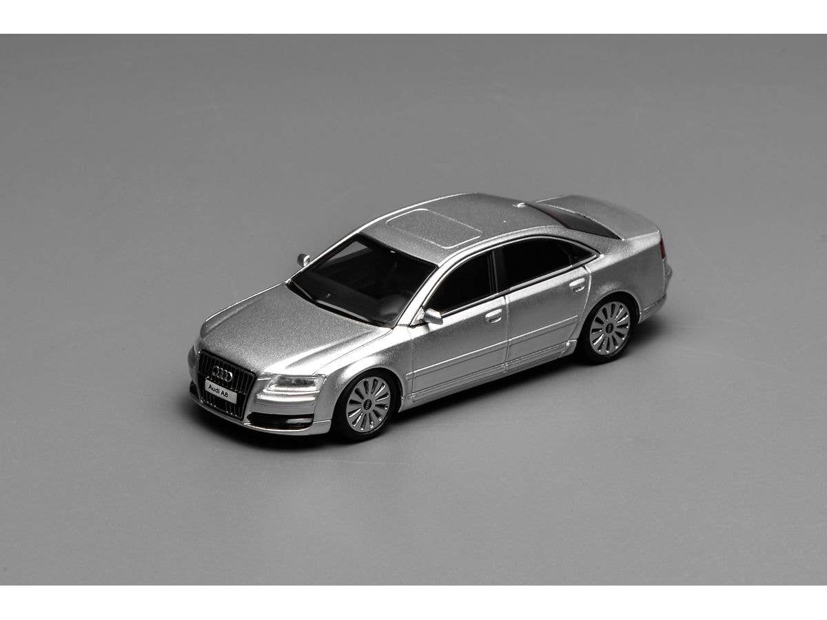 1/64 Audi A8 (D3) 2008 後期Ver. Ice Silver Metallic