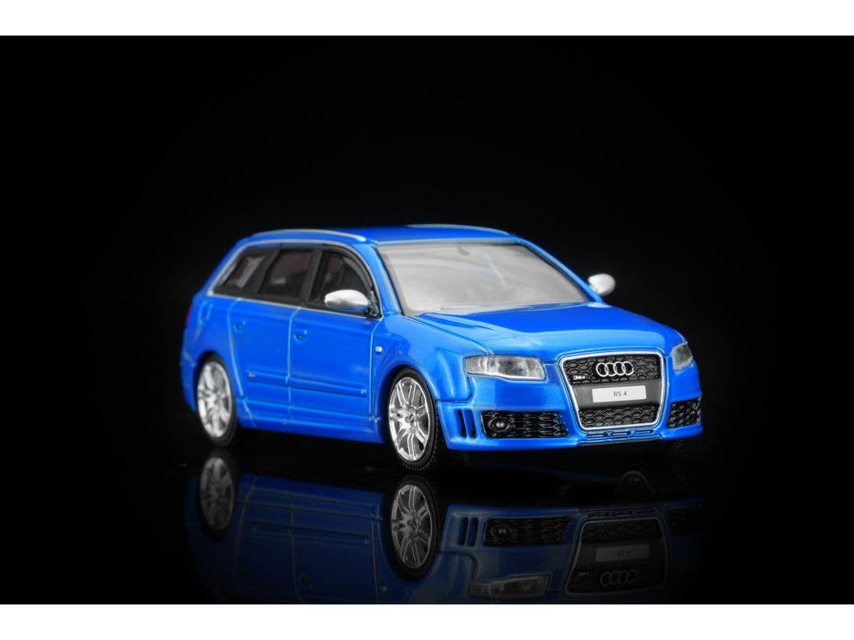 1/64 Audi RS4(B7) 2005 Sprint Blue Pearl