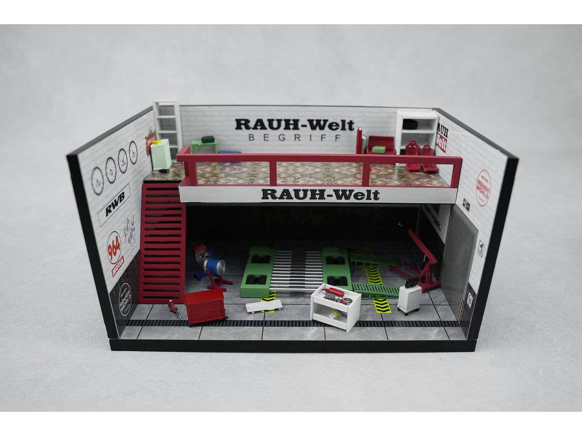 1/64 RWB Theme Garage White