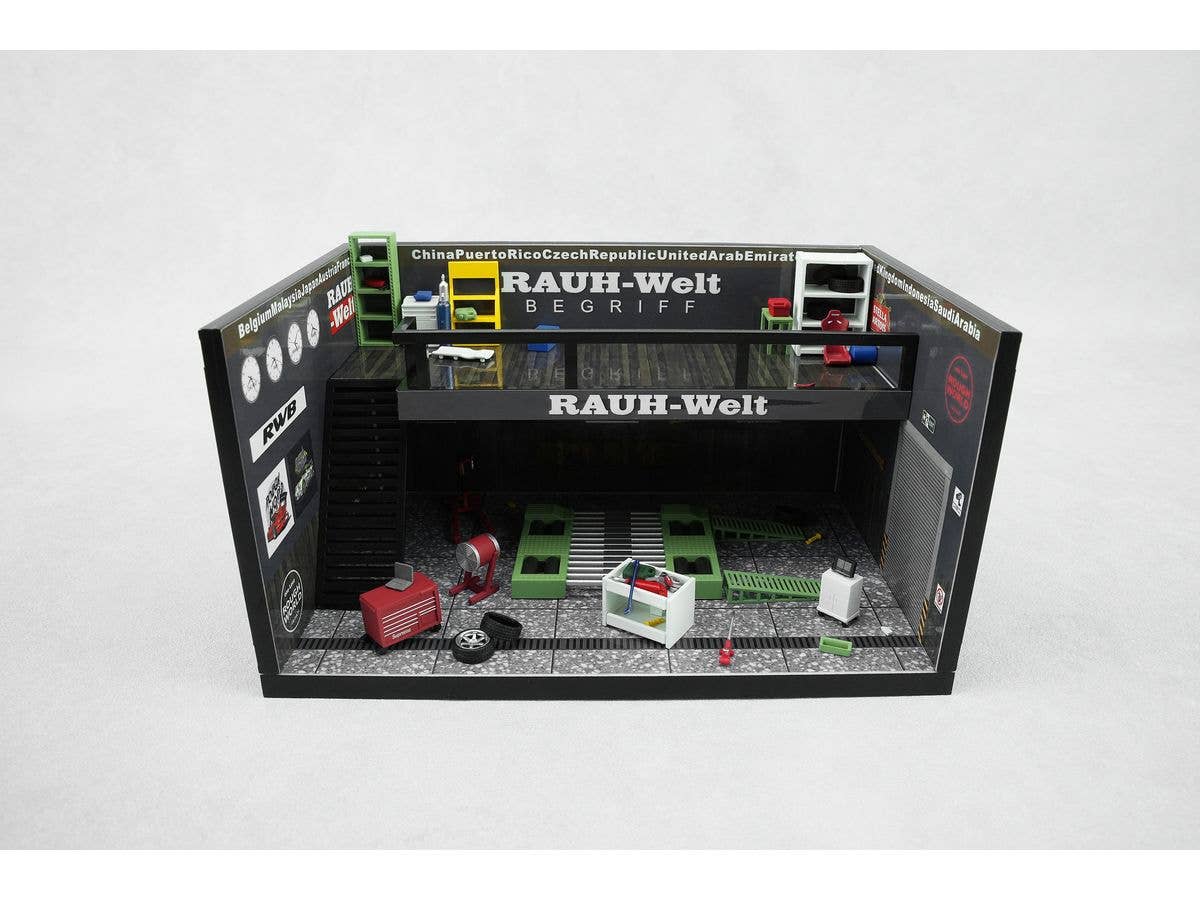 1/64 RWB Theme Garage Black