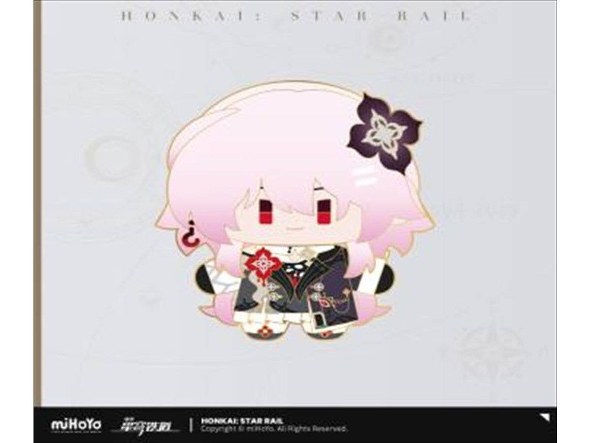 崩壊:スターレイル: ちびキャラぬいぐるみシリーズ 金属バッジ 長夜月