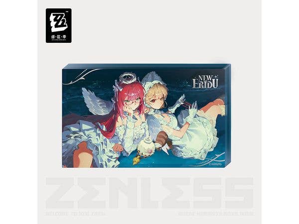 ゼンレスゾーンゼロ: 協奏波段シリーズ アクリルブロック 遅れてきた波の花たちに アリス & 浮波柚葉