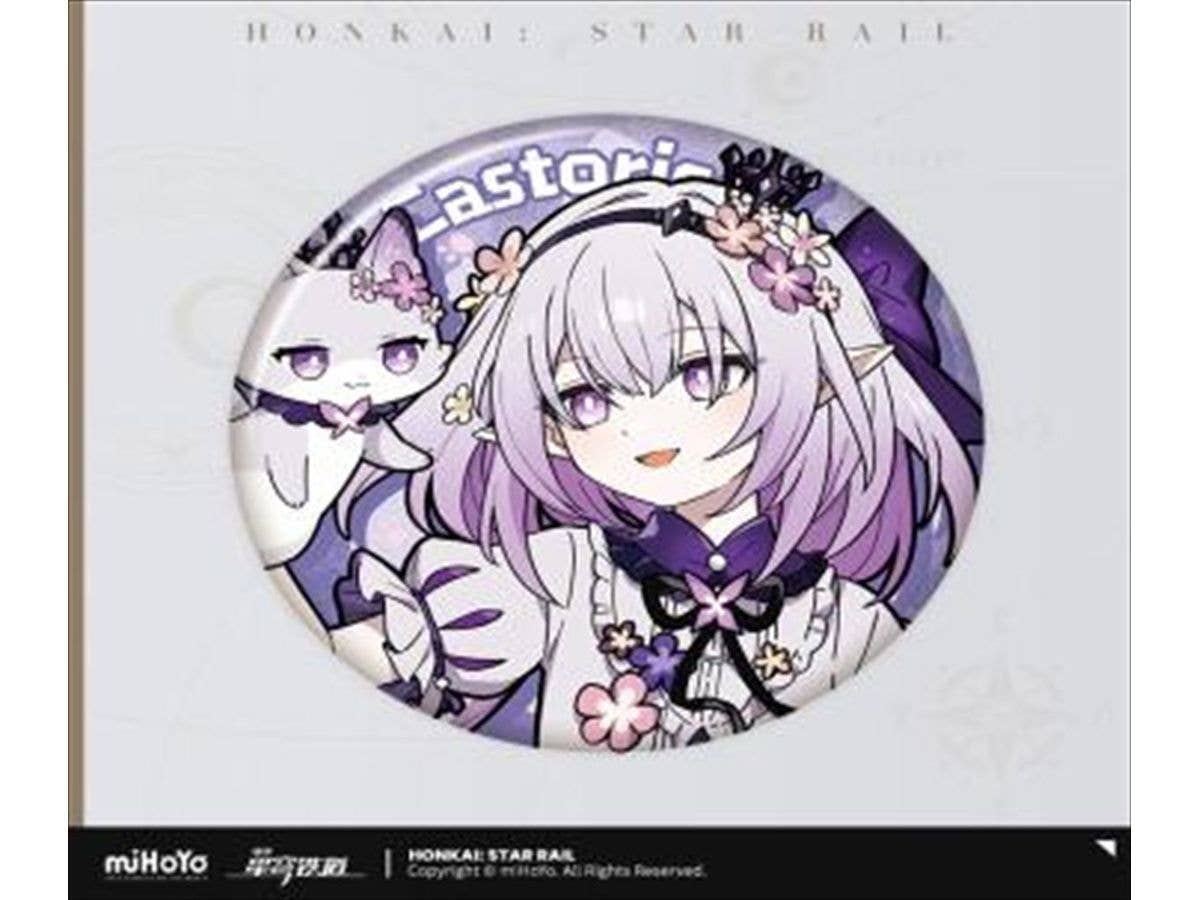 崩壊:スターレイル: ちびネコシリーズ 缶バッジ キャストリス