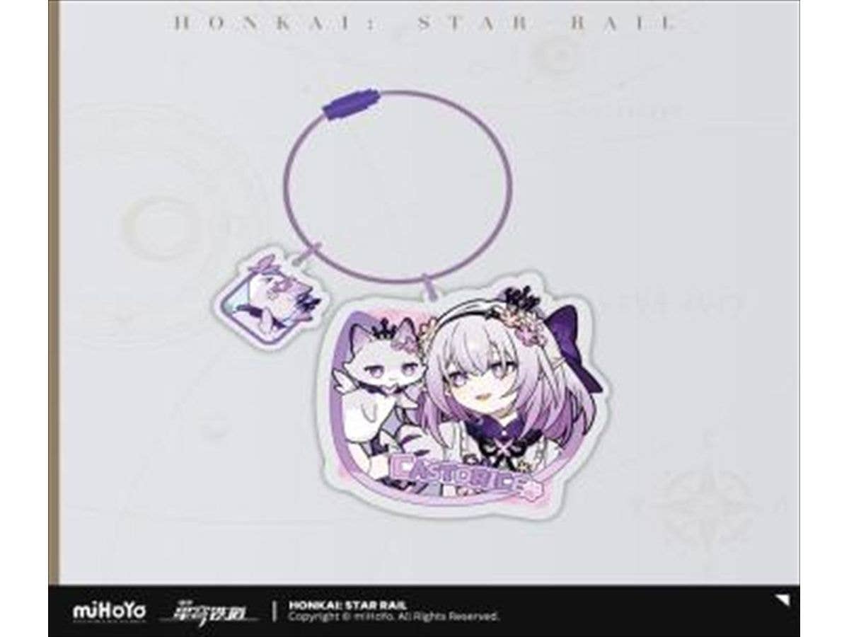 崩壊:スターレイル: ちびネコシリーズ アクリルキーホルダー キャストリス