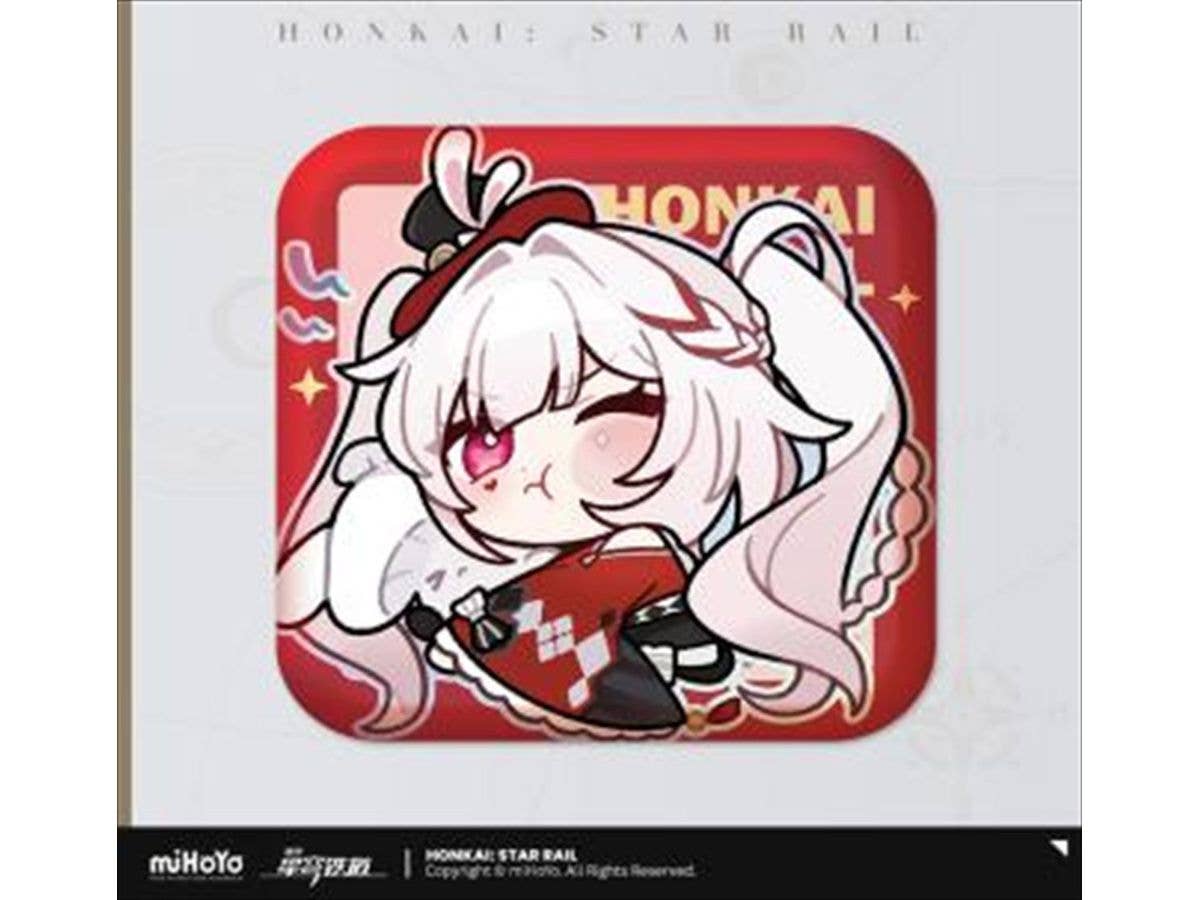 崩壊:スターレイル: パムの展覧室シリーズ スクエア缶バッジ 火花