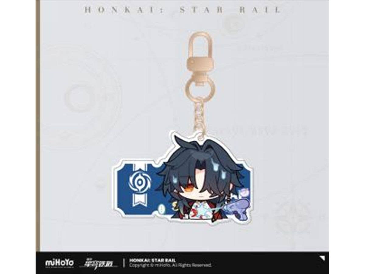 崩壊:スターレイル: パムの展覧室シリーズ アクリルキーホルダー 千冶・刃