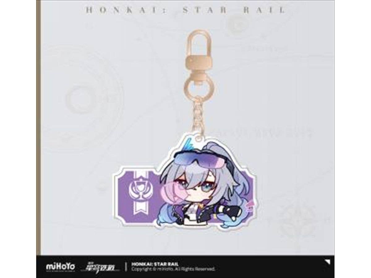 崩壊:スターレイル: パムの展覧室シリーズ アクリルキーホルダー 銀狼LV.999