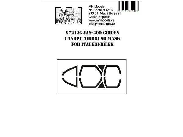 1/72 JAS-39D グリペン 塗装マスクシール (イタレリ用)
