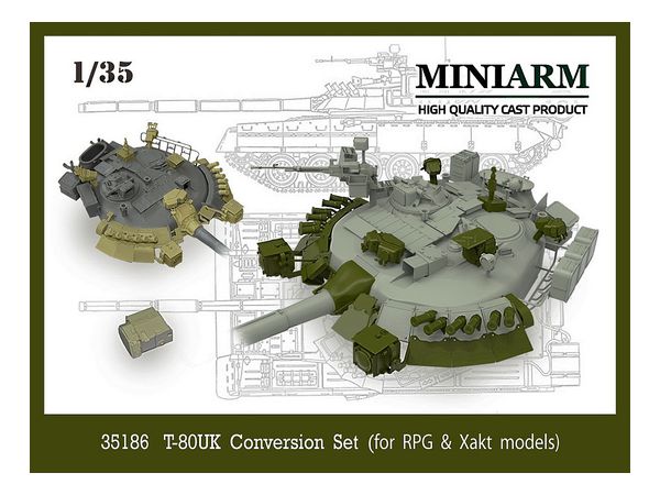 1/35 現用 ロシア T-80UKディテールアップセット