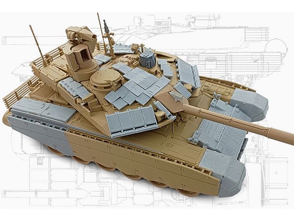 1/35 現用 露/ソ T-90M主力戦車(2023年型)コンバージョン&アップデートセット(タイガーモデル用)