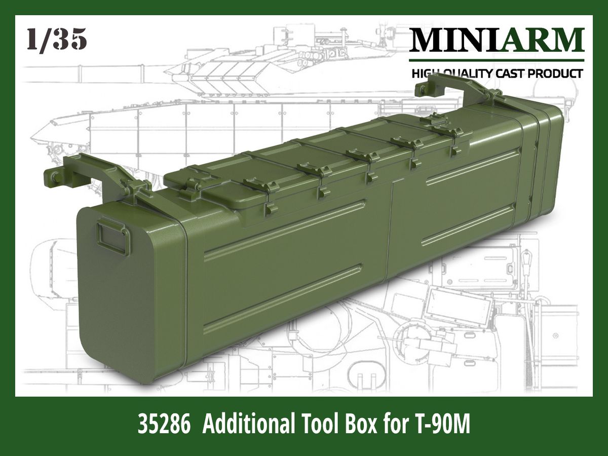 1/35 現用 露/ソ T-90M/T-72B3M用 追加雑具箱