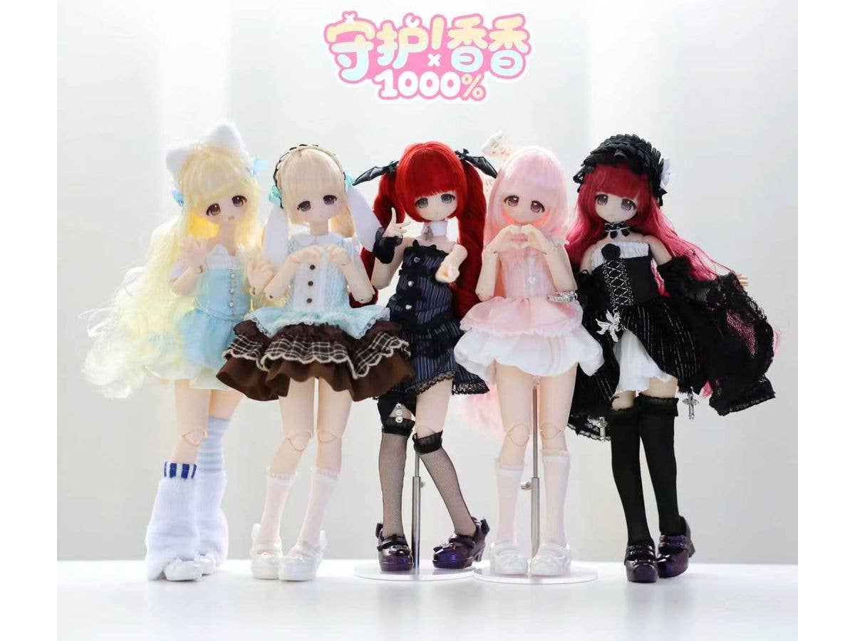 MiraLab x 香香 守れ!香香 1000パーセントシリーズ トレーディングドール 1Box 4pcs