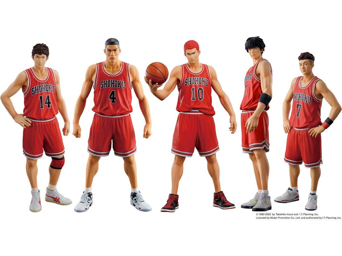 One and Only SLAM DUNK SHOHOKU STARTING MEMBER SET (再販)