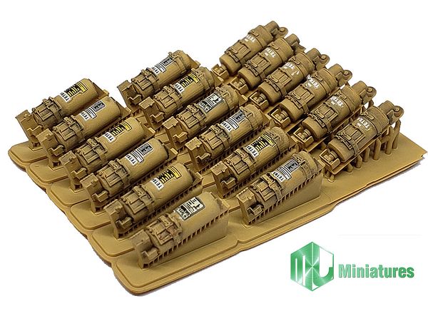 1/35 WWII ドイツ軍 消火器セット(デカール付)