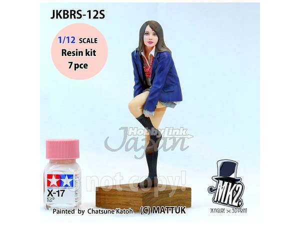 1/12 JKBRS-12S Japanese Kawaii High School Girls