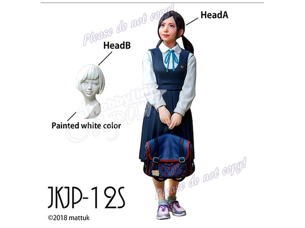 1/12 JKJP-12S Japanese Kawaii High School Girls