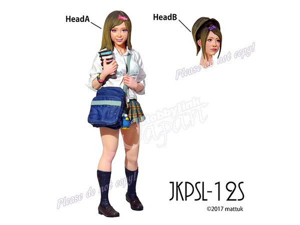 1/12 JKPSL-12S Japanese Kawaii High School Girl