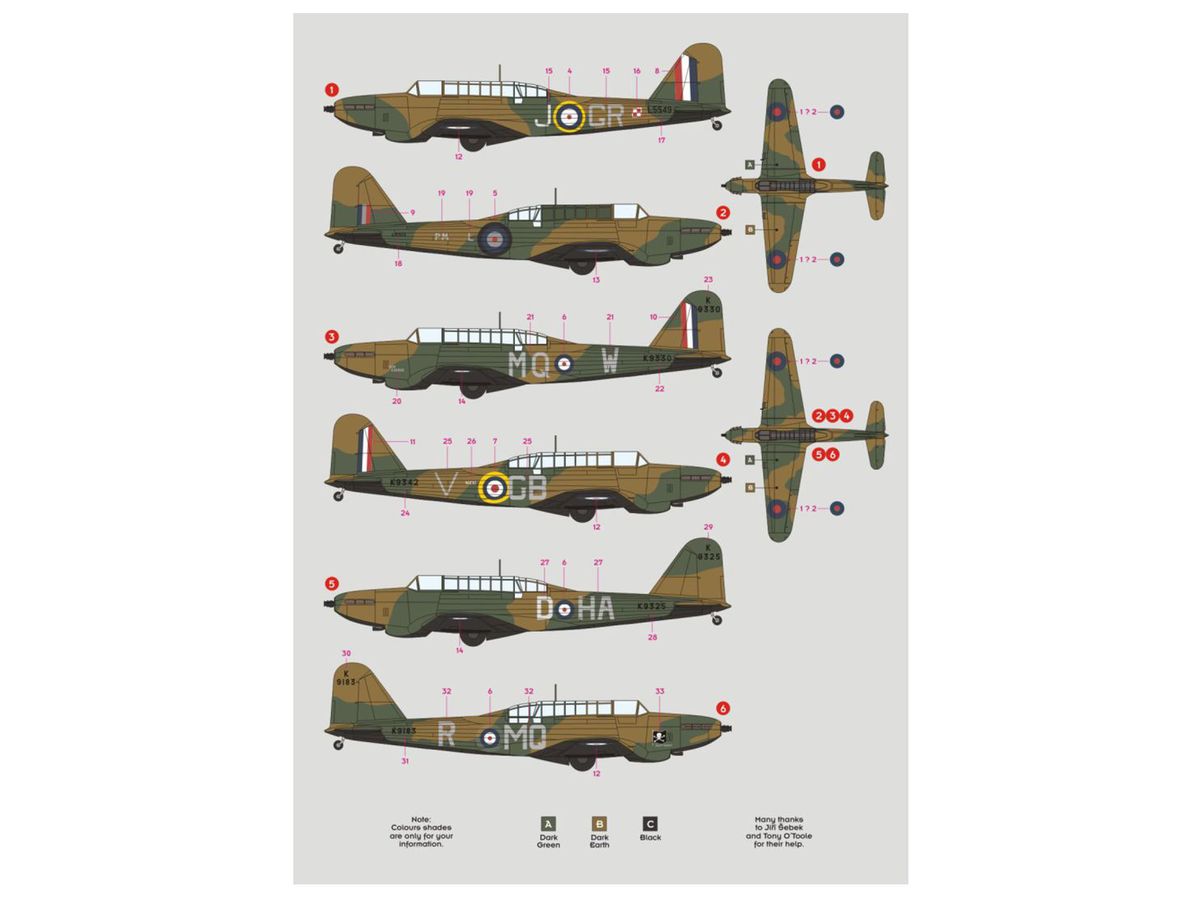 1/48 フェアリー バトル Mk.I 西ヨーロッパ戦線 1940年