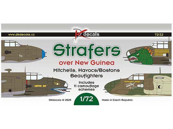 1/72 ニューギニア上空 ストレーファーデカール