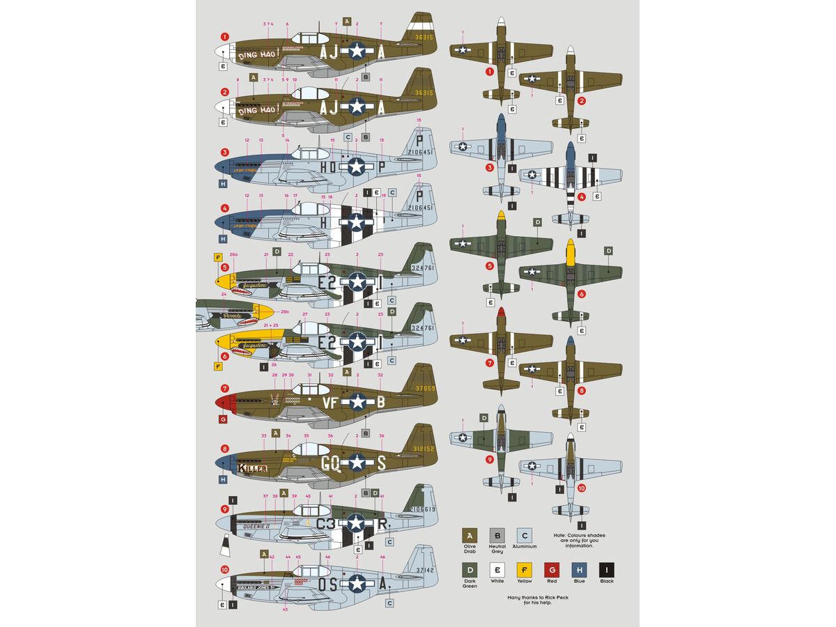 1/72 P-51B マスタング 西ヨーロッパ上空 パート 1