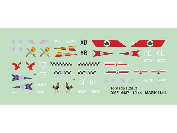 1/144 トーネード F.2/F.3 英空軍 デカール