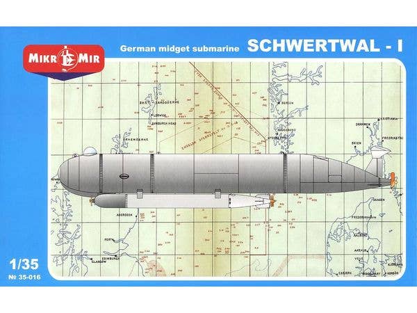 1/35 シュヴェーアトヴァール1型特殊潜航艇