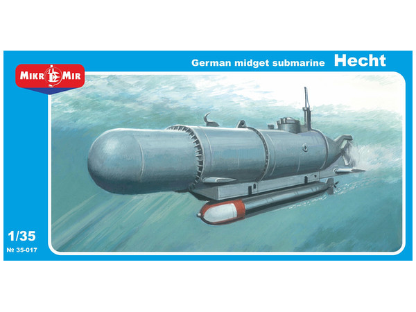 通販限定 ミクロミル 1/35 ドイツ海軍 27A型 ヘヒト 特殊潜航艇 プラモデル MKR35-017 船、ボート  CONVERSADEQUINTALCOM