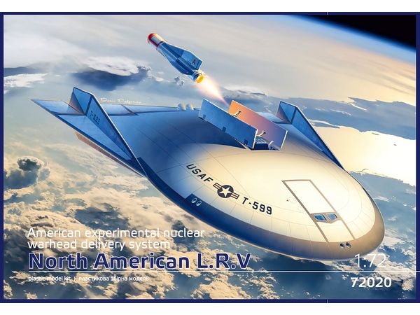 1/72 ノースアメリカン レンチキュラー 再突入飛行体 (LRV)