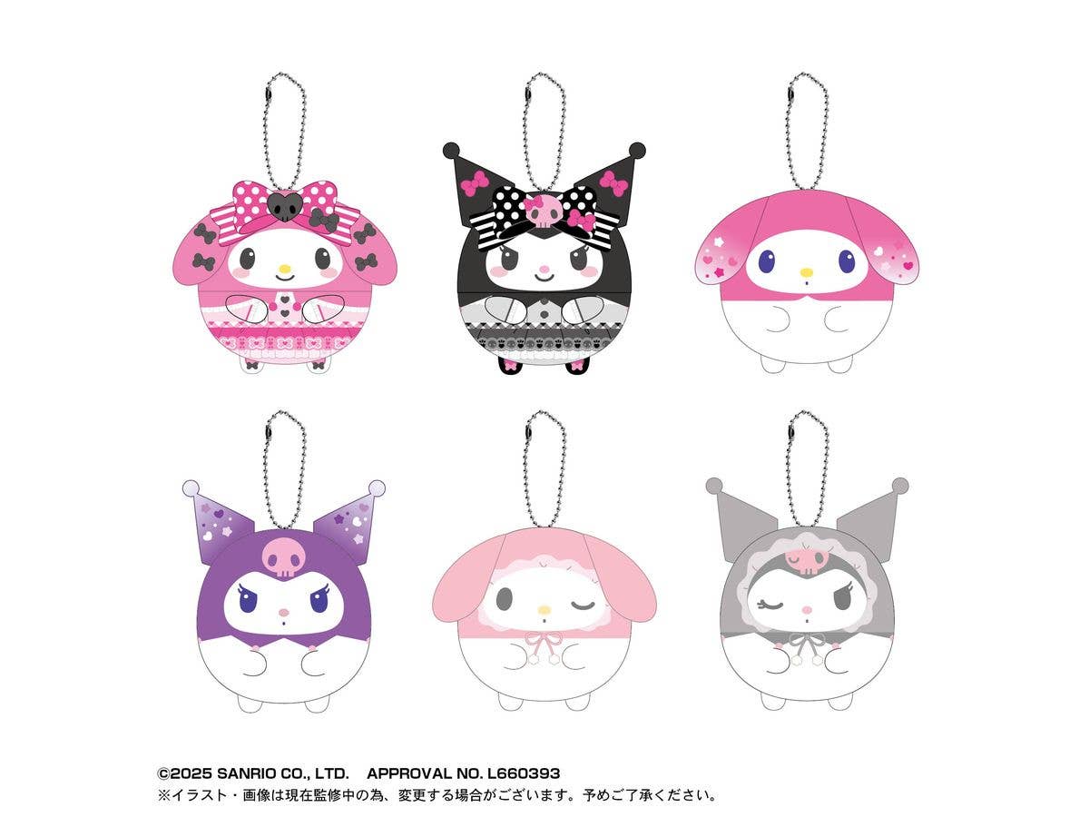 サンリオキャラクターズ: ふわコロりん8 1Box 6pcs