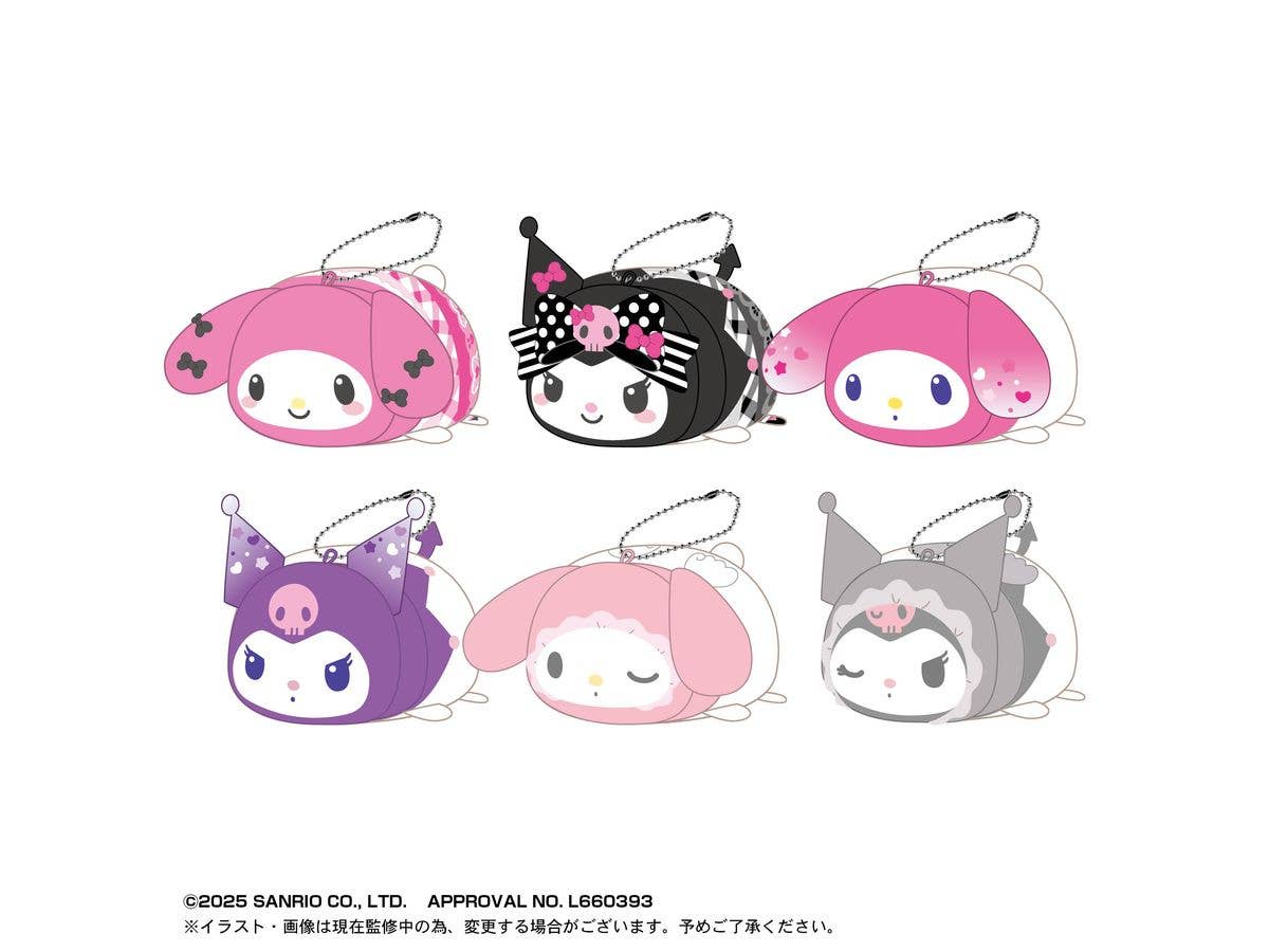 サンリオキャラクターズ: ぽてコロマスコット8 1Box 6pcs