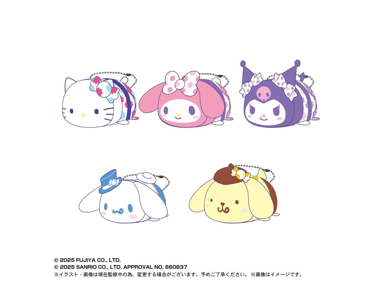 Milky x サンリオ: ぽてコロマスコット 1Box 5pcs