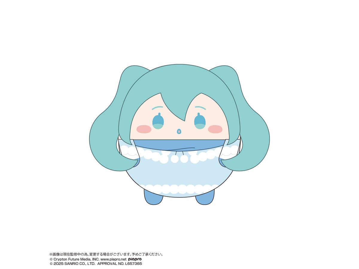 MC-22 初音ミク x シナモロール: ふわコロりんMsize3E 初音ミク (マフラー)