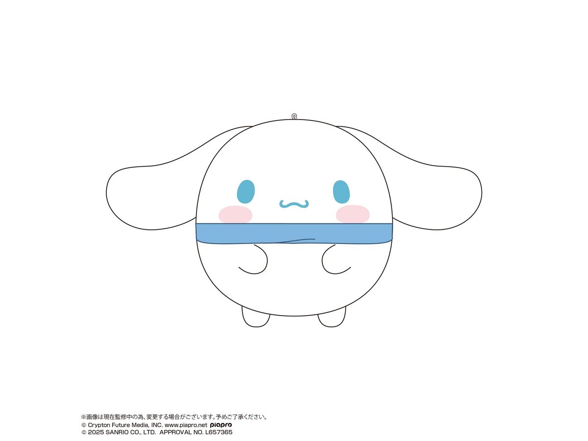 MC-22 初音ミク x シナモロール: ふわコロりんMsize3F シナモロール (マフラー)