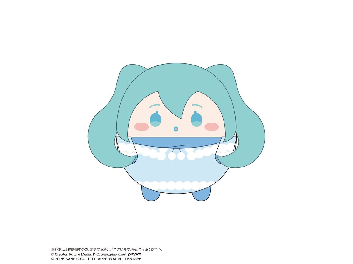 MC-23 初音ミク x シナモロール: ふわコロりんBIG3E 初音ミク (マフラー)