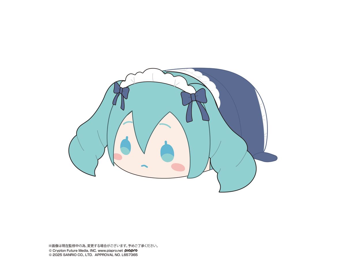 MC-25 初音ミク x シナモロール: ぽてコロマスコットBIG3A 初音ミク (ロリータ)