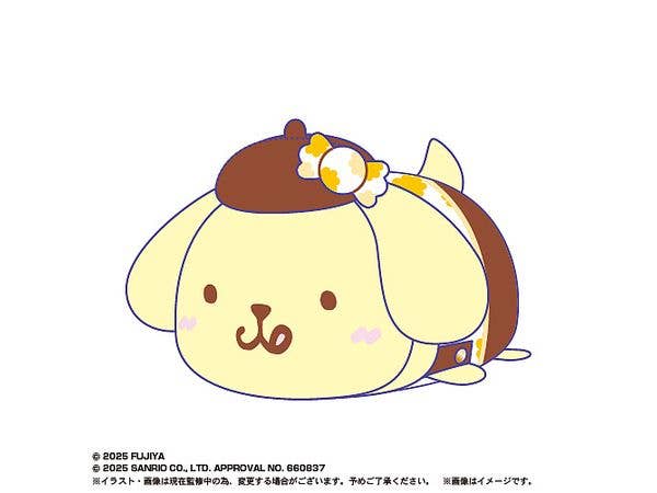 Mliky x サンリオキャラクターズ: SR-138 ぽてコロマスコットMsizeE:ポムポムプリン