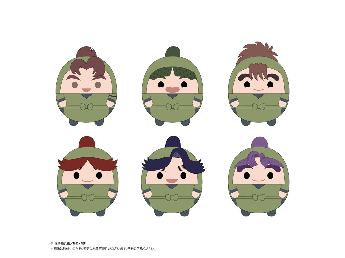 忍たま乱太郎: ふわコロりん4 1Box 6pcs