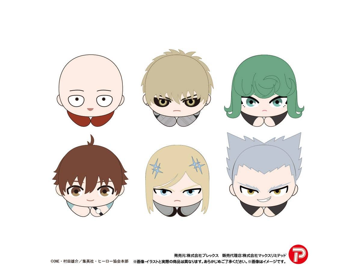 ワンパンマン: はぐキャラコレクション 1Box 6pcs