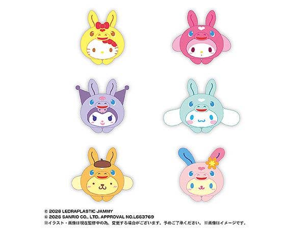 Rody x サンリオキャラクターズ: はぐキャラコレクション 1Box 6pcs