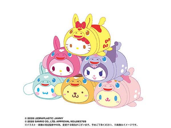 Rody x サンリオキャラクターズ: ぽてコロマスコット 1Box 6pcs
