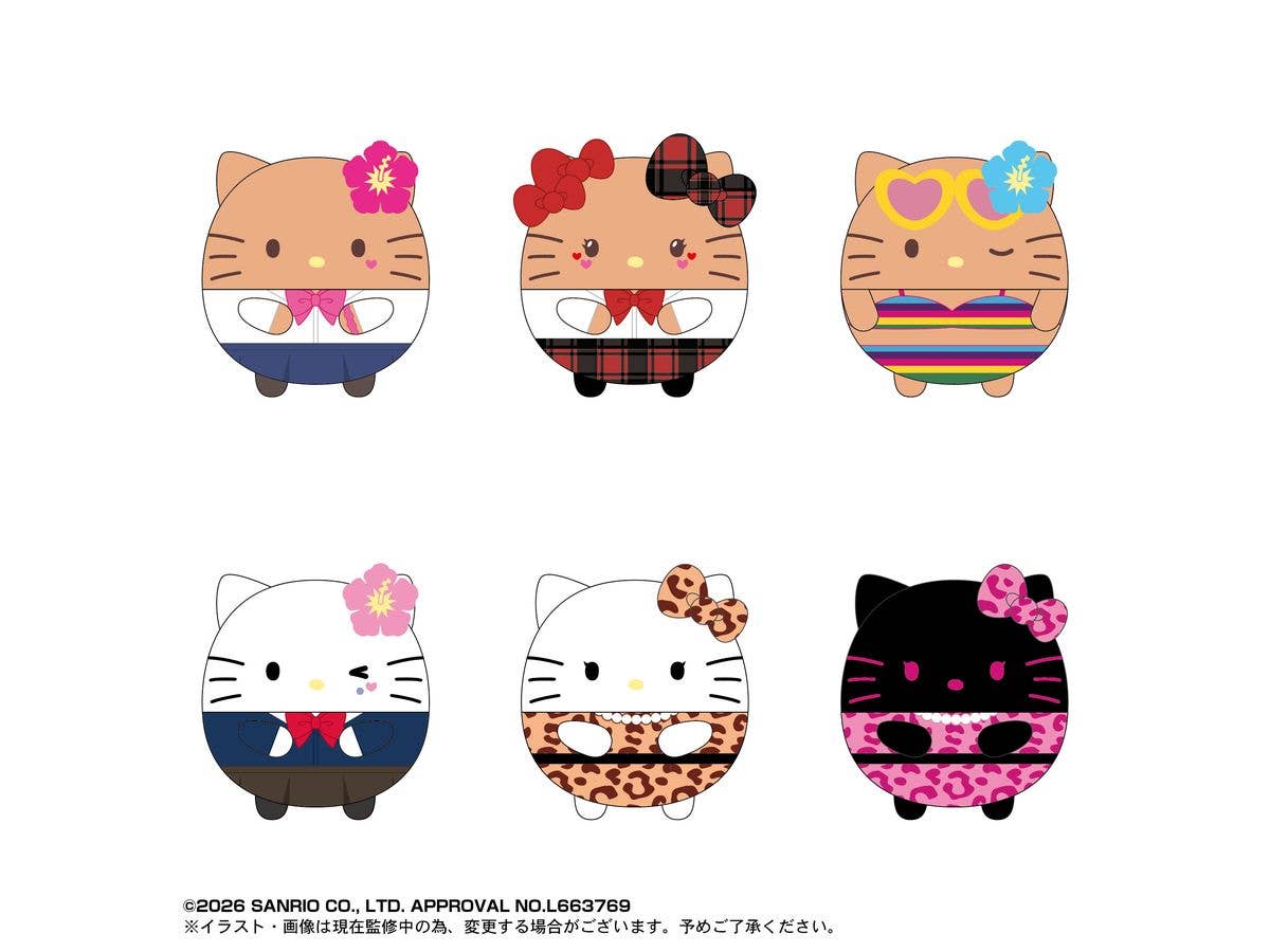 サンリオキャラクターズ: ふわコロりん9 1Box 6pcs