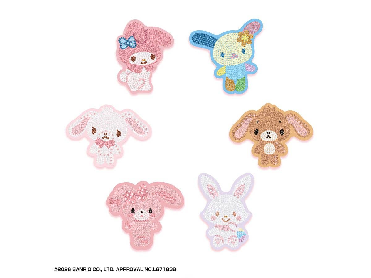 サンリオキャラクターズ: ジュエリーマスコット17 1セット 30P (6種 x 各5P)