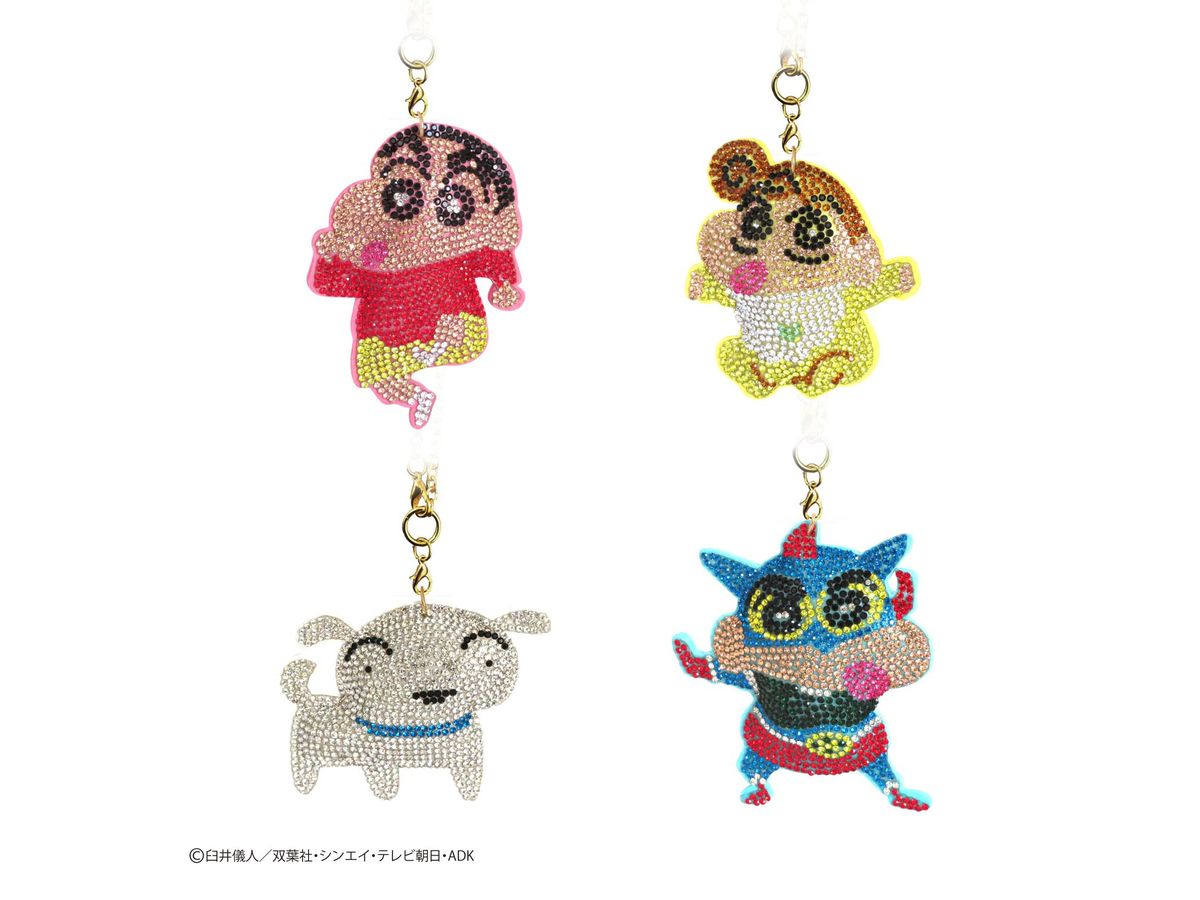 クレヨンしんちゃん: ジュエリーマスコット 1Box 20pcs (4種各5)