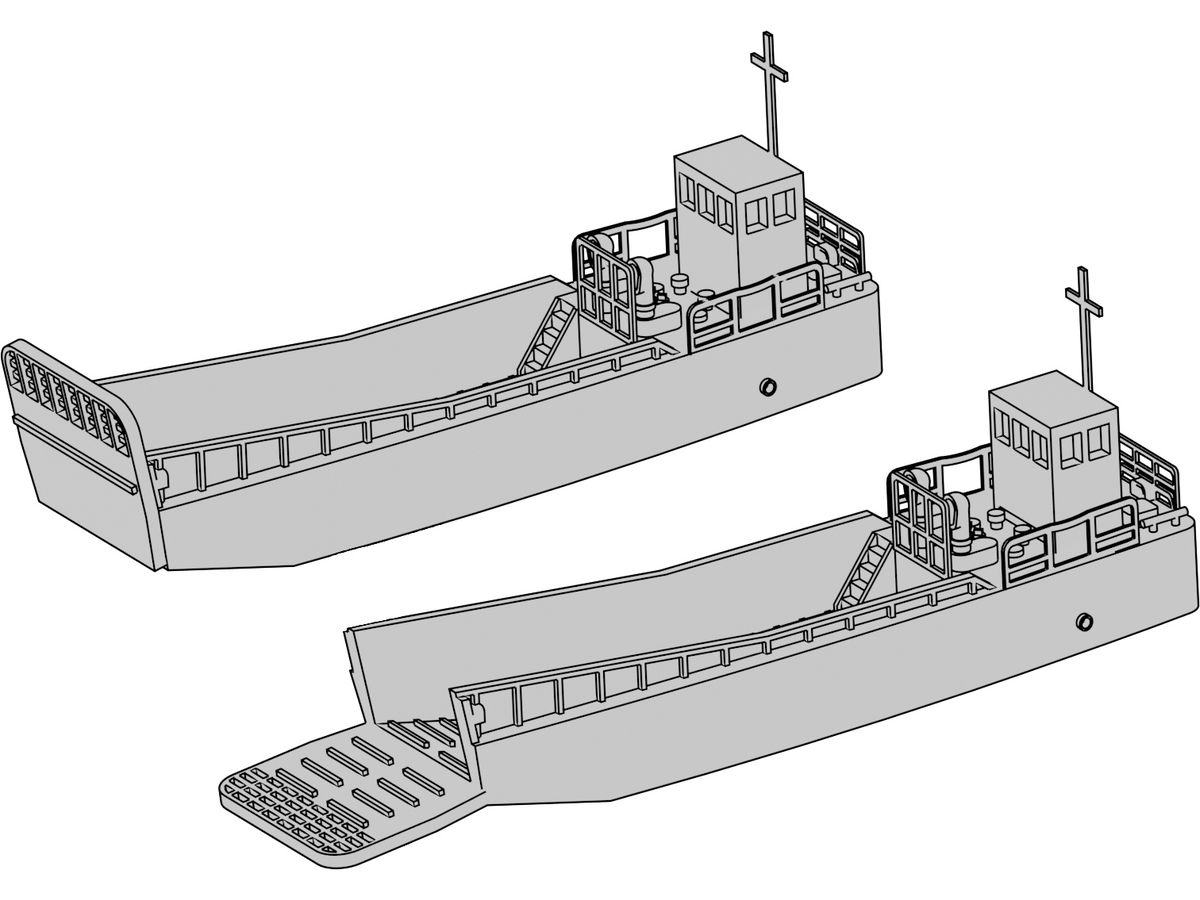 1/700 海上自衛隊YF2121号25t型交通船