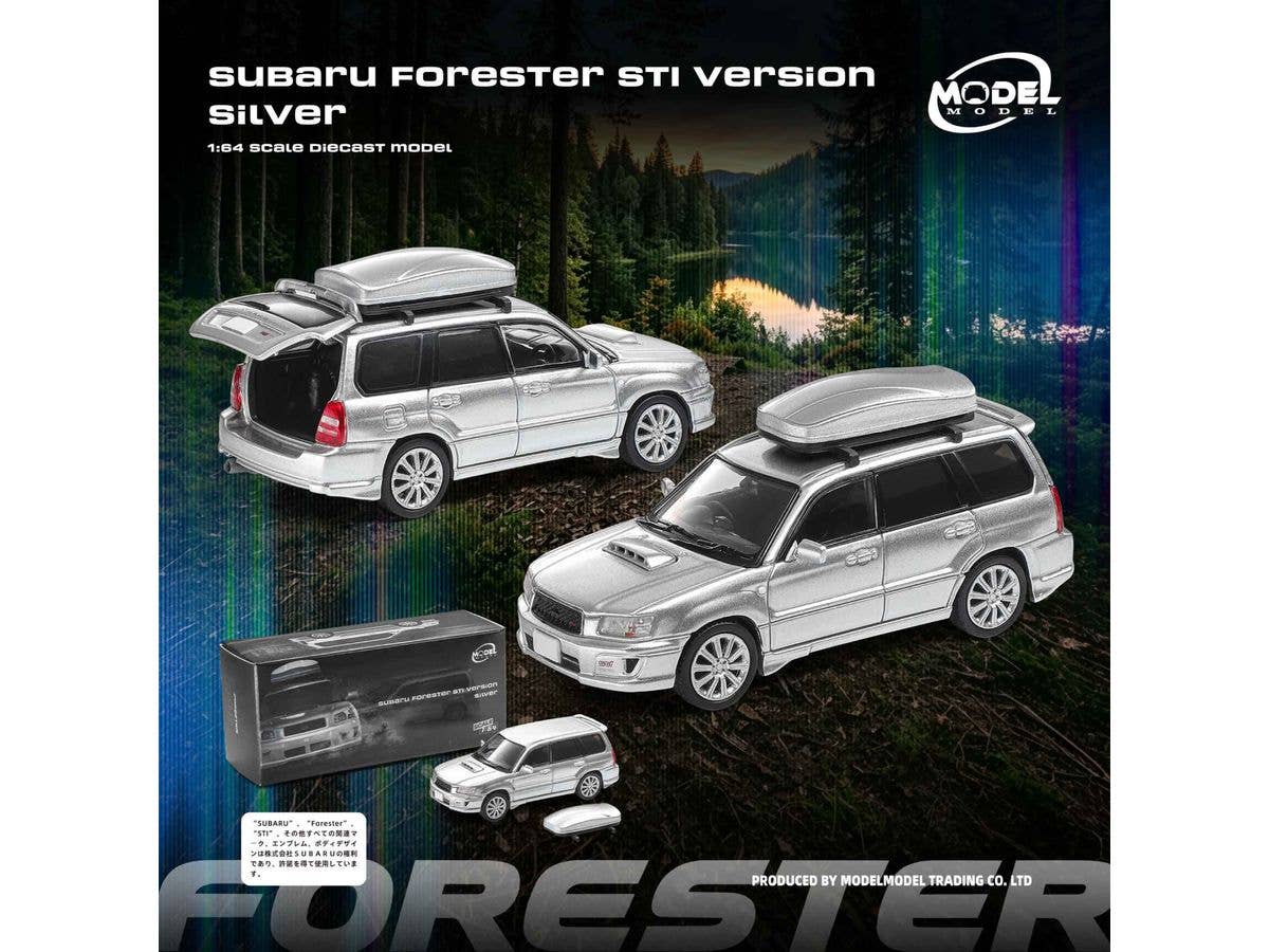 1/64 スバル・フォレスター STI Version シルバー