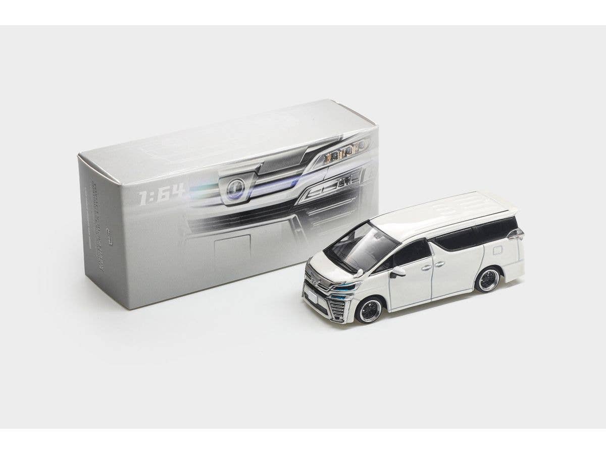 1/64 トヨタ ヴェルファイア カスタムバージョン ホワイト